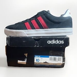 Adidas Daily 2.0 In Size 10 Men's Red/Black Stripes